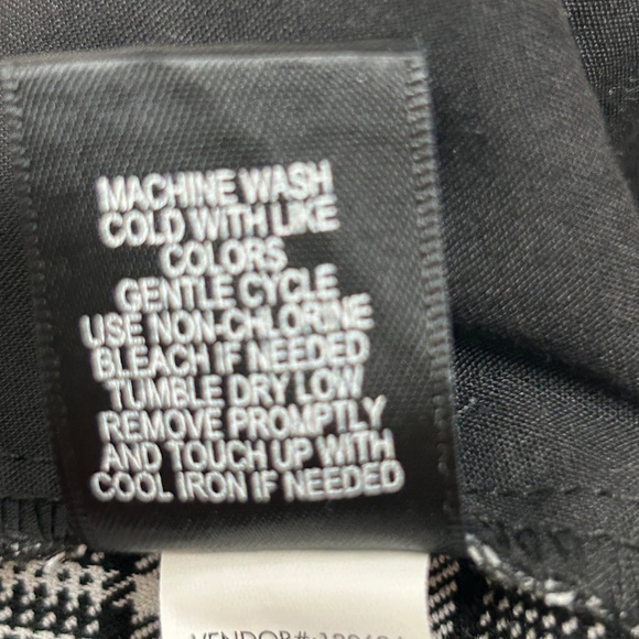 Hot Topic Grey Plaid Pants With Detachable Chain S - Picture 9 of 10